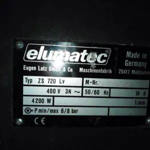 Appareil de soudage à 2 têtes ELUMATEC ZS 720